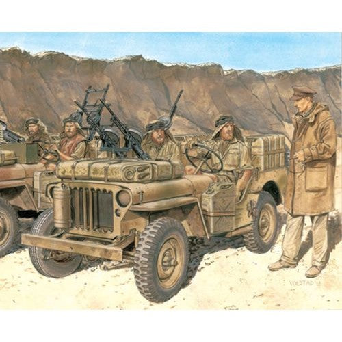 D6724 DRAGON 1/35 SAS 1/4 TON 4X4 COMMANDER'S CAR (SMART KIT)
