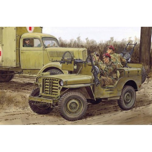 D6725 DRAGON 1/35 SAS 1/4-TON TRUCK ETO (SMART KIT)