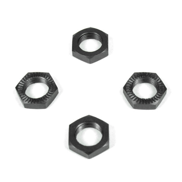 TKR5116 – Wheel Nuts (17mm, serrated, gun metal