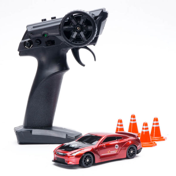 E-ZEE RC 1/43 LIGHTING GTR 4WD DRIFT CAR WITH GYRO
