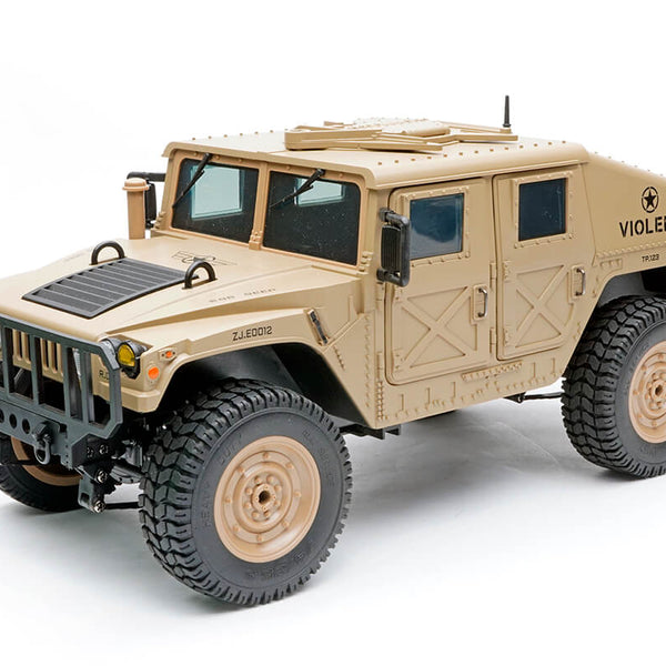 EZ-G2069DS E-ZEE RC 1/16 4WD RC HUMMER MILITARY TRUCK - DESERT SAND