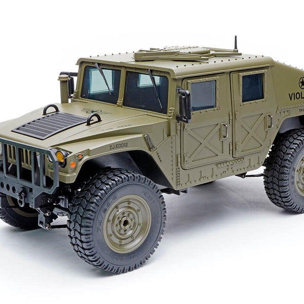 E-ZEE RC 1/16 4WD RC HUMMER MILITARY TRUCK - GREEN