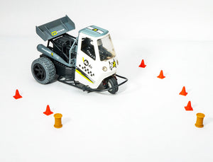 EZ-S810 E-ZEE RC 1/16 TRICYCLE RTR WITH LIGHT,SOUND AND EXHAUST FUNCTIONS