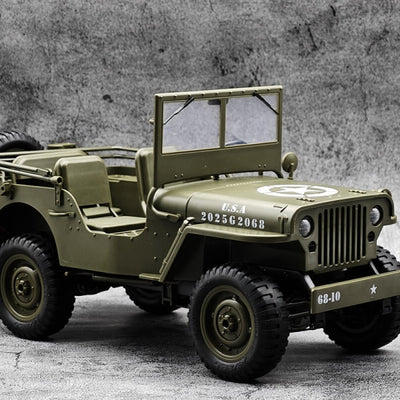 EZ-G2068 E-Zee RC 1/10 4wd RC Willys Jeep With Led Lights