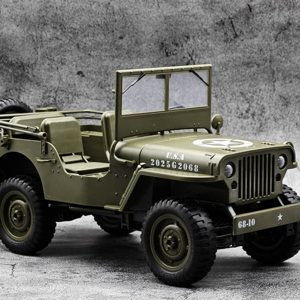 EZ-G2068 E-Zee RC 1/10 4wd RC Willys Jeep With Led Lights