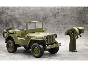 EZ-G2068 E-Zee RC 1/10 4wd RC Willys Jeep With Led Lights