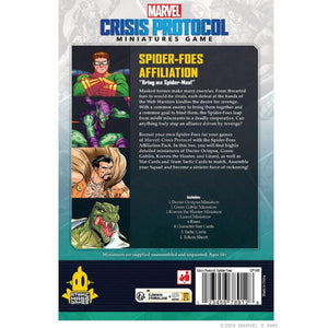 FFGCP148 Marvel: Crisis Protocol - Spider-Foes Affiliation Pack