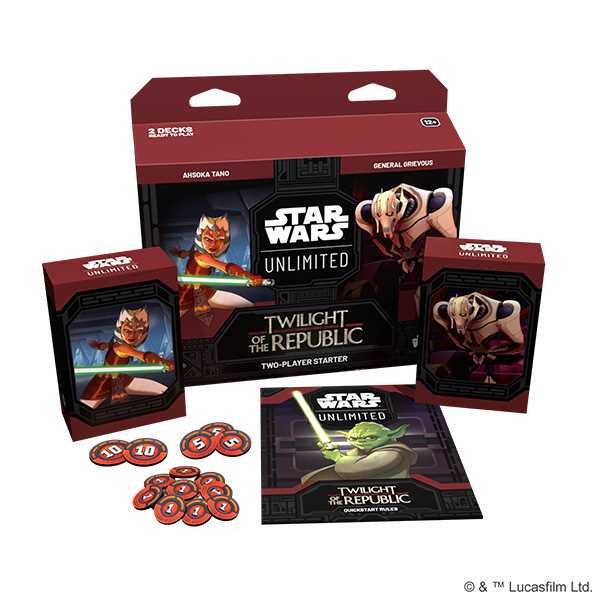 Star Wars: Unlimited Twilight of the Republic Two-Player Starter FFGSWH0303