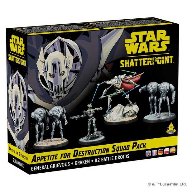 FFGSWP05 Star Wars Shatterpoint: Appetite for Destruction Squad Pack
