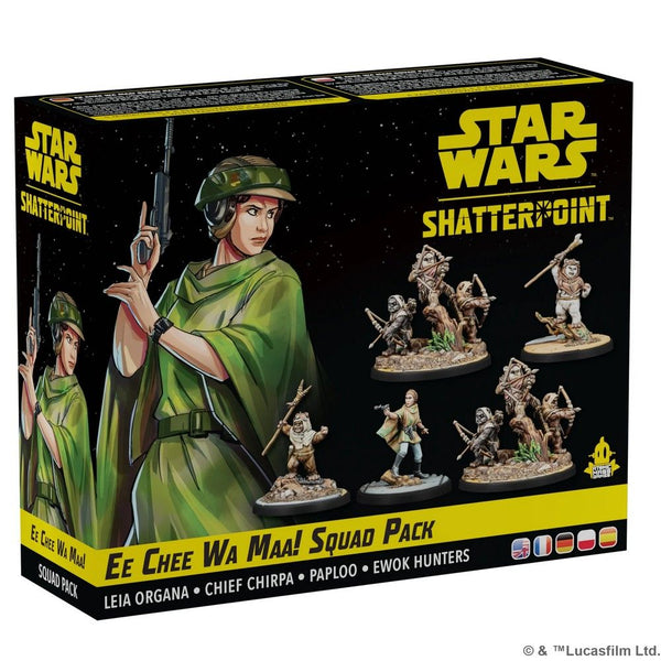 FFGSWP27 Star Wars: Shatterpoint: Ee Chee Wa Maa! Leia and Ewoks Squad Pack