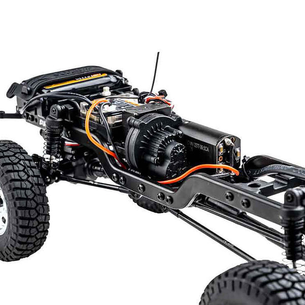 FMS11851RTRYL FMS FCX 1/18 CHEVROLET K10 RTR YELLOW