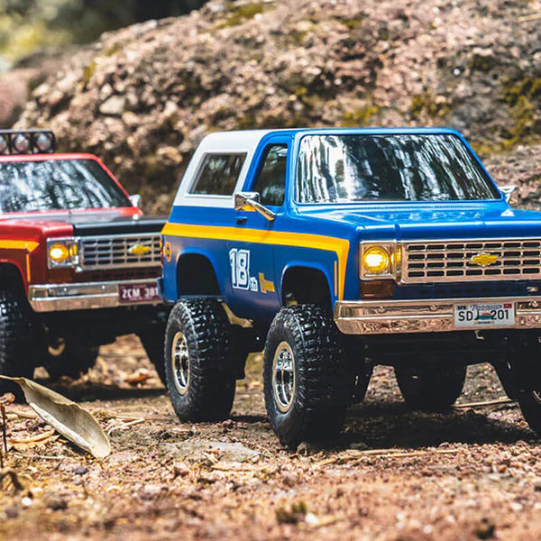 FMS12403PRORTRBU FMS 1:24TH FCX24 CHEVROLET K5 BLAZER PRO RTR - BLUE