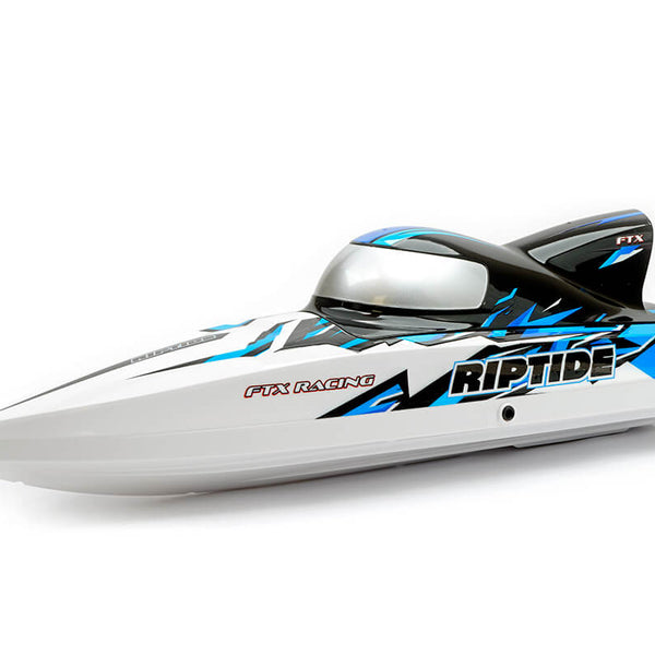 FTX0780B FTX RIPTIDE TURBOJET BRUSHLESS R/C SPEED BOAT 41CM - BLUE