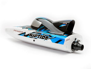 FTX0780B FTX RIPTIDE TURBOJET BRUSHLESS R/C SPEED BOAT 41CM - BLUE