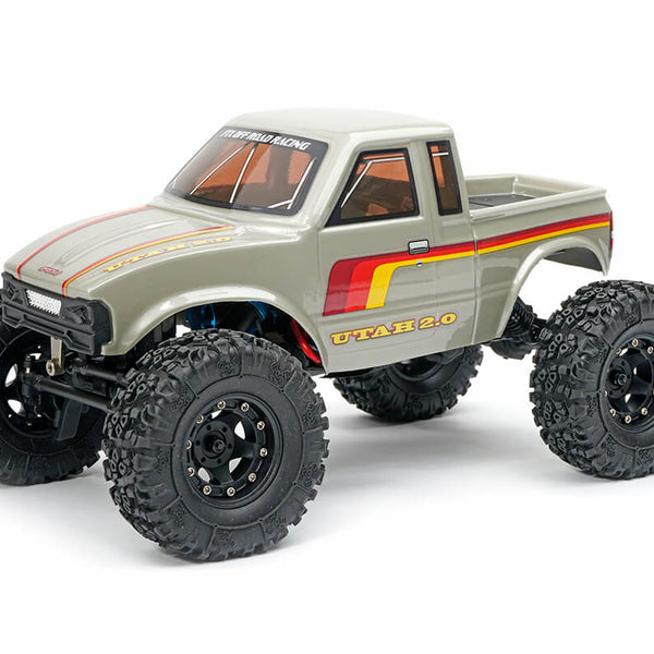 FTX5476GY FTX UTAH 2.0 1:18 BRUSHLESS 2-SPEED LCG CRAWLER - GREY