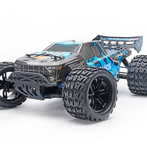 FTX5564B FTX KHAOS 1/10 BRUSHLESS 4WD TRUGGY RTR WITH 3S LIPO AND CHARGER - BLUE