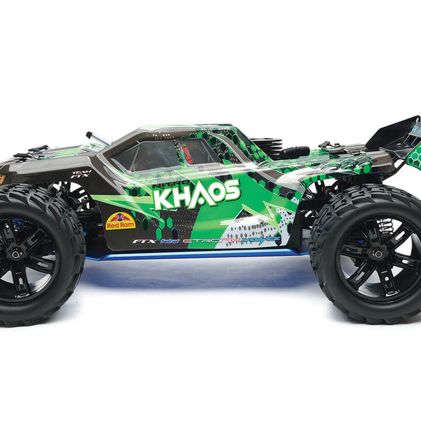 FTX5568G FTX KHAOS 1/10 NITRO 4WD TRUGGY RTR WITH .21 ENGINE GREEN