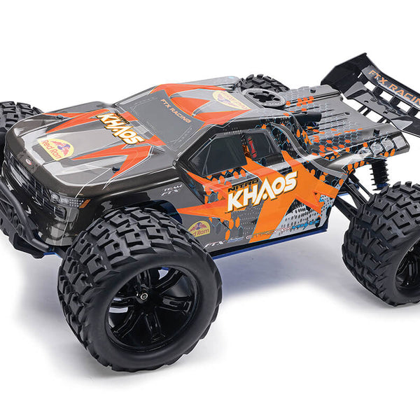 FTX5568O FTX KHAOS 1/10 NITRO 4WD TRUGGY RTR WITH .21 ENGINE ORANGE