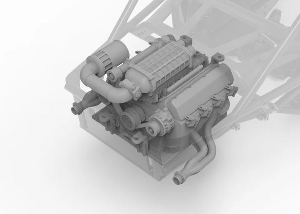 Knight Customs Optic V8 engine for 4WS