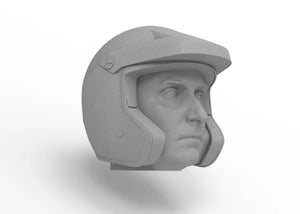 Knight Customs Optic driver head - Matt with rally helmet