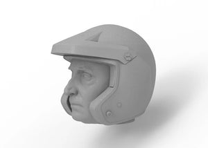 Knight Customs Optic driver head - Matt with rally helmet