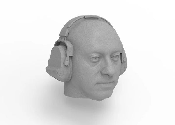 Knight Customs Optic driver head - Reef with headphones