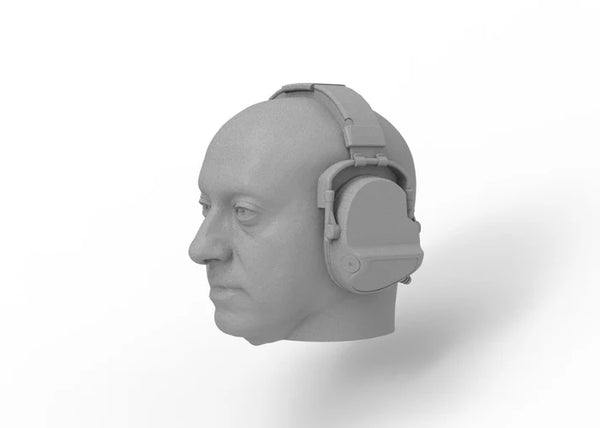 Knight Customs Optic driver head - Reef with headphones
