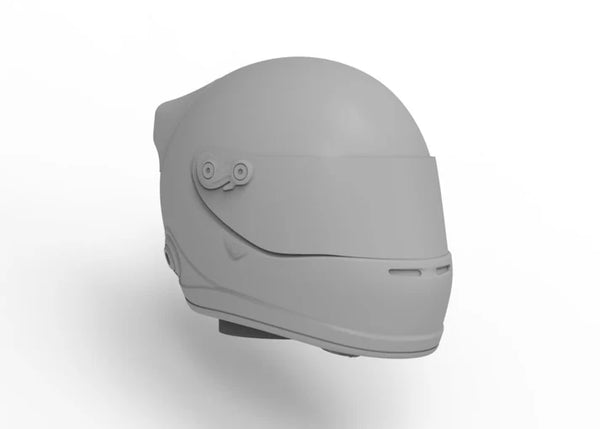 Knight Customs Optic race helmet