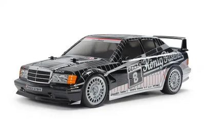 47525 Tamiya Mercedes-Benz 190E EVO II TT-02 Painted Kit