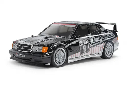 47525 Tamiya Mercedes-Benz 190E EVO II TT-02 Painted Kit