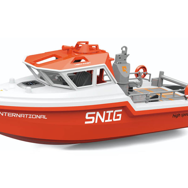 HL3702-W HENG LONG SNIG RESCUE RTR BOAT BRUSHLESS 320MM LENGTH WHITE