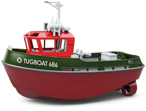 HL3800-G HENG LONG 1/72 RTR TUGBOAT 686 2.4GHZ 230MM LENGTH GREEN