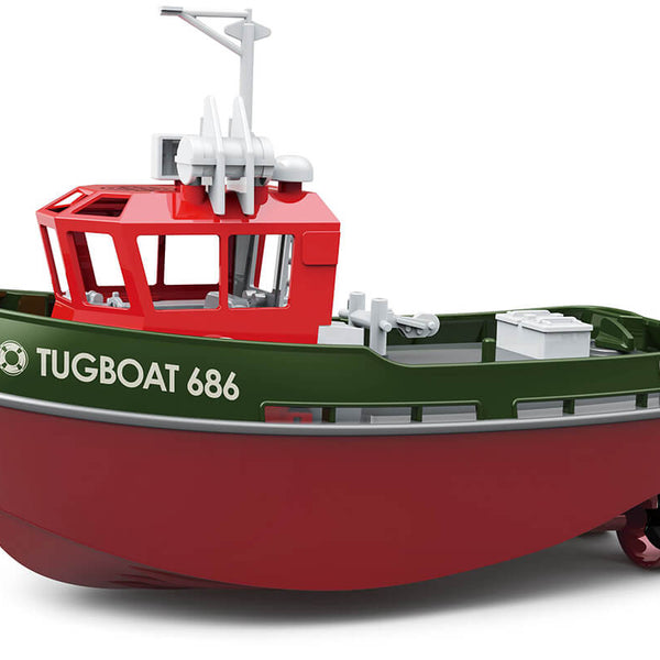 HL3800-G HENG LONG 1/72 RTR TUGBOAT 686 2.4GHZ 230MM LENGTH GREEN
