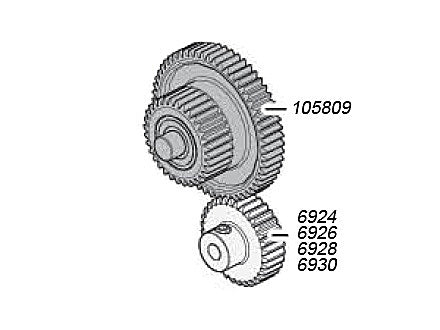 105809 HPI Savage XS Idler Gear 32T-60T