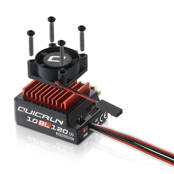 HW30125002 HOBBYWING QUICRUN 10BL120 G2 BRUSHLESS SENSORED/SENSORLESS ESC