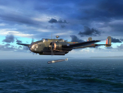 ICM48353 HP.52 Hampden TB.Mk.I WWII British Torpedo Bomber