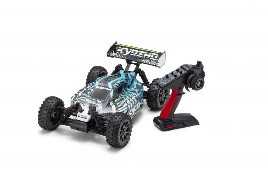 K.34118T2B Kyosho Inferno Neo 4.0 1:8 RC Brushless EP Readyset - T2 White