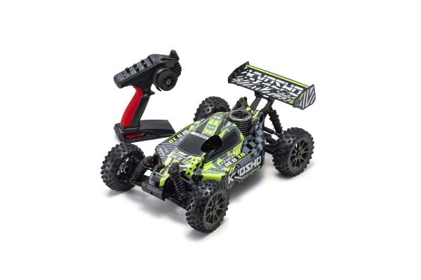 K.33012T6B KYOSHO INFERNO NEO 3.0 1:8 RC NITRO READYSET W/KE21SP - T-6 Yellow