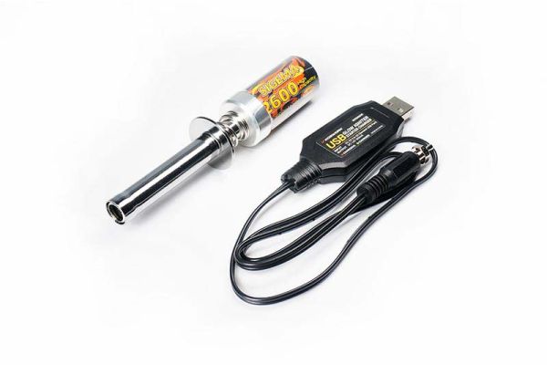 KOS05004-2600SET Koswork Glow Heater Set (w/USB Charger) 2600mAh