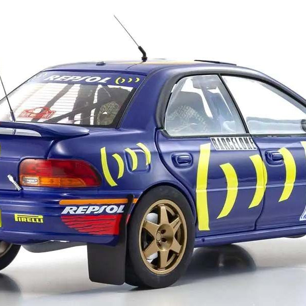 KS08962B Kyosho 1:18 Subaru Impreza Carlos Sainz Winner Monte Carlo 1995 Nr.5
