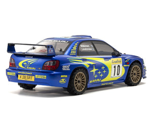 K.34481T1B Kyosho Fazer Rally FZ02-R Subaru Impreza WRC 2002 1:10 Readyset