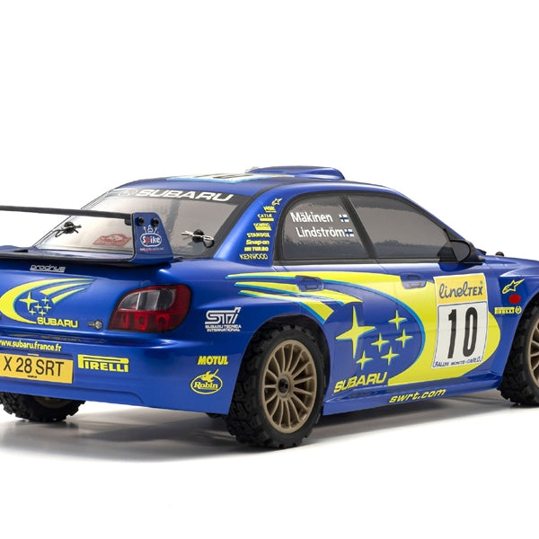 K.34481T1B Kyosho Fazer Rally FZ02-R Subaru Impreza WRC 2002 1:10 Readyset
