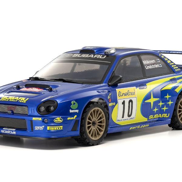 K.34481T1B Kyosho Fazer Rally FZ02-R Subaru Impreza WRC 2002 1:10 Readyset