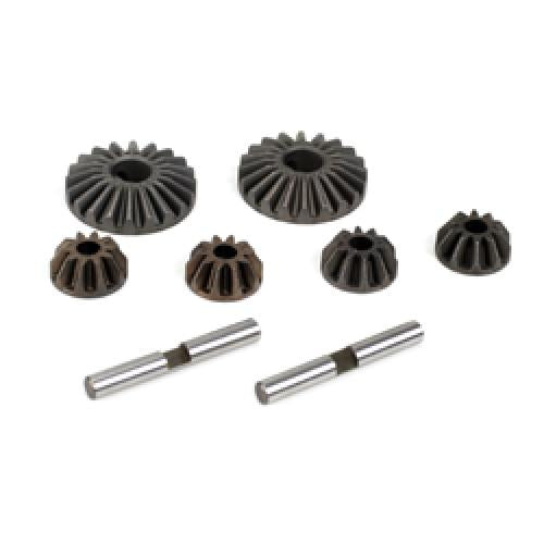 LOSA3502 8IGHT/8IGHTT DIFF GEAR & SHAFT SET