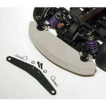 LOSA4245 XXXS FRONT BODY MOUNT BRACE & HARDWARE