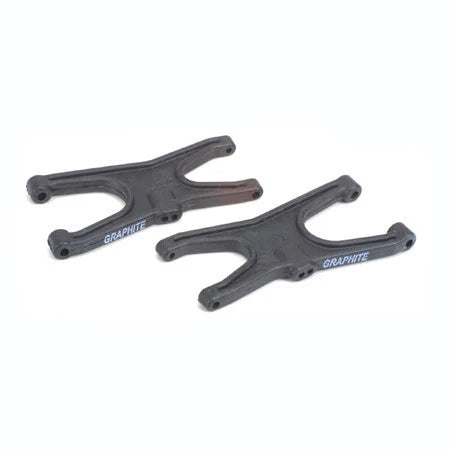 LOSA9736 XXX-4 GRAPHITE FRONT ARMS