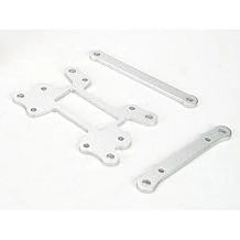 LOSB2201 LST/LST2/AFTERSHOCK FRONT/REAR SUSPENSION PIN BRACE SET