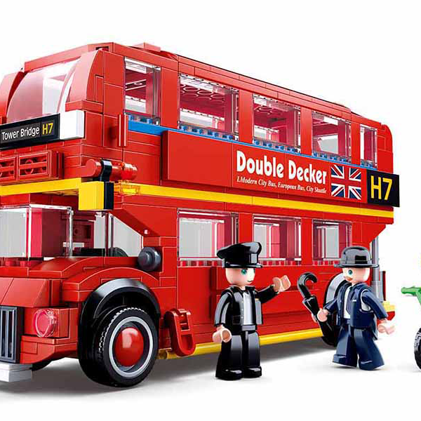 Sluban Model Bricks London Bus(382pcs) M38-B0708