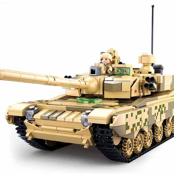 Sluban Model Bricks 99A Main Battle Tank (893pcs) M38-B0790