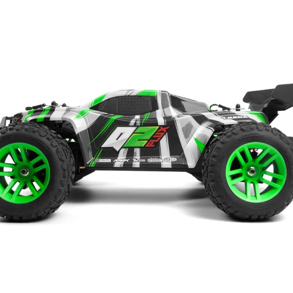 MV150408 Maverick RC Quantum2 XT Flux 1/10th Stadium Truck - Green
